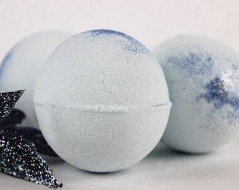 Snow Witch Bath Bomb- handmade foaming bath fizzy
