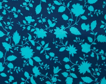 Free Spirit Fabrics Violette - Twilight Vine Marine by Amy Butler - Sold by Half Yard - 100% Cotton