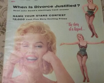 Photoplay Magazine October 1956-Marylin Monroe