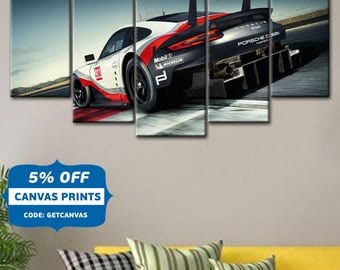 Porsche 911 GT3, Porsche wall art, Race car art, Sport car canvas, Porsche canvas, Porsche print, Porsche art, Car canvas, Porsche poster,