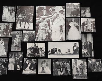 British Royal Family Vintage Scraps Grab Bag for Scrapbooking, Junk Journalling, Collage