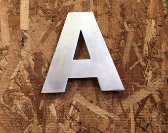 Metal Letters & Numbers (Alum) A-Z, 0-9