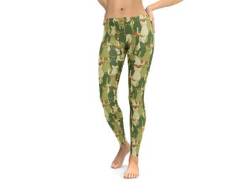 Cat Camouflage Print Women's Shorts