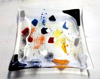 Square Fused Assiette