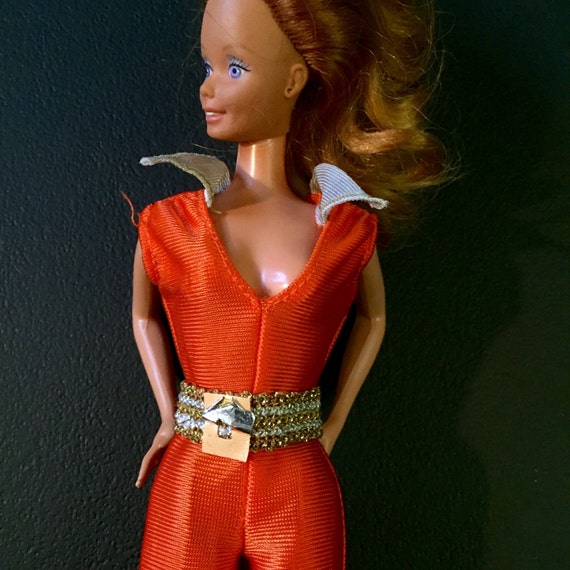 orange top barbie