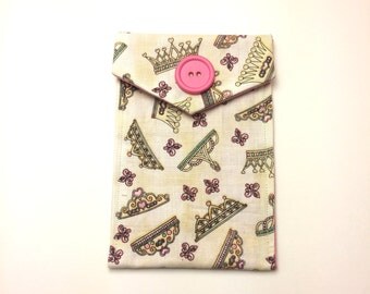 Royal Crown Pouch Wallet Clutch - Custom