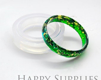 1pcs Silicone Mold For Round Bracelet Bangle - Resin Bangle Mold - DIY Resin Bangle (BM079)