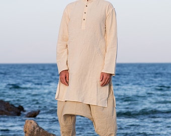 Organic Cotton Long Kurta ~