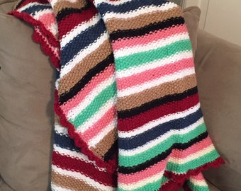 Crochet lap quilt Etsy