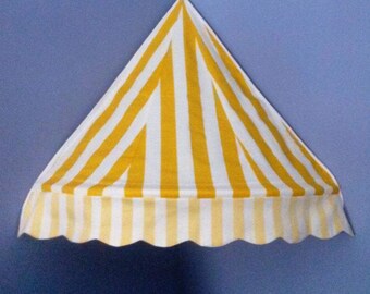 Corner Awning - 28" High 30" Wide and 22" Deep Custom Made Indoor Awning - (Choose from available Fabrics or Provide You Own Fabric)