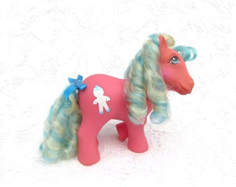 Vintage My Little Pony Candy Cane Pony Molasses
