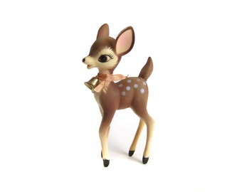 plastic deer figurine