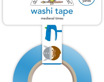 NEW! Medieval Times Washi Tape from Doodlebug Design's Dragon Tails Collection