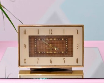 Vintage "Telechron" Clock from General Electric - Art Deco Vibes!