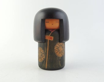 Vintage kokeshi doll