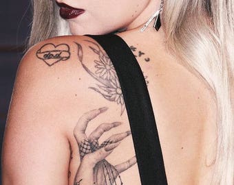 axl rose tattoos handmade replica custom order axl rose tattoos handmade replica custom order