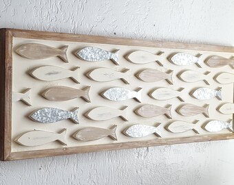 Wooden Fish Wall Decor fish wall art | etsy Wooden Fish Wall Decor fish wall art | etsy