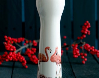Ceramic Dildo Figure, Adult Toys, BDSM Decor, Erotic Sculpture, Sexy Gift, Fetish Art Dildo, Bird Decor, Flower Decor, Bondage Decor