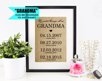 gifts for grandma etsy gifts for grandma etsy