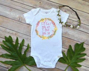 I'll eat you up I love you so, Where the Wild Things Are shirt, Baby Shower Gift, Grandbaby Gift, Newborn Baby Gift, Niece Gift, Wild Things