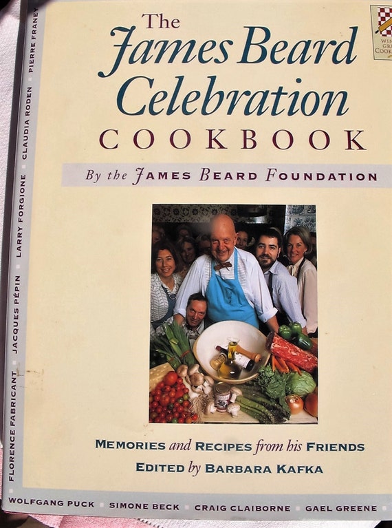 James Beard Celebration Cookbook Chef by ChezKathleenAntiques