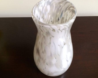 Hand Blown Art Glass Vase