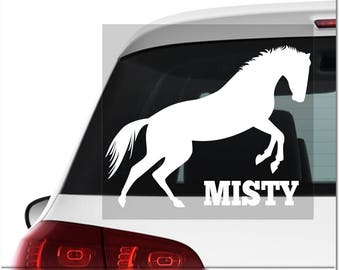Horse decal, monogram car decal, vinyl letters, vinyl decal car, monogram decal, decals, vinyl decal, car decals for men, vinyl decal custom