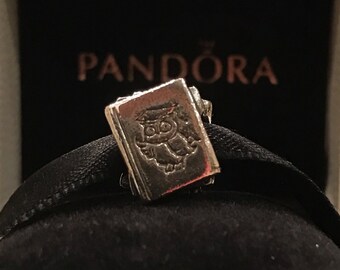 Authentic Pandora Sterling Silver Pandora Study Text Books Pandora Charm Genuine Pandora Bead