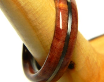 Cedar Wedding Band - Wedding Band - Engagement Ring - Wood Ring - Men's Ring - Gift - For Him - Wood Jewelry