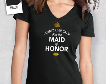Maid Of Honor Shirt, Maid Of Honor To Be, Getting Married, Funny Maid Of Honor Shirt, Marriage Shirt, Shirt, Funny Wedding Gift