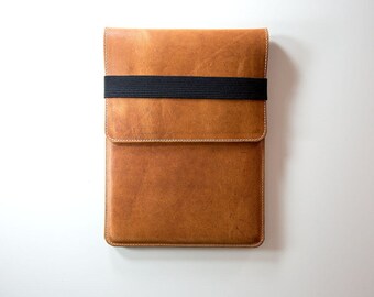 iPad Sleeve, Leather iPad Sleeve, iPad Case, iPad Holder, Natural Leather iPad Sleeve