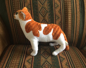 Realistic Cat Stuffed Animal, Realistic Cat Plushie, Look Alike Cat, Cat Soft Toy, Custom Stuffed Cat that Look Real, Realistic Stuffed Cat,
