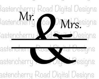 Mr and Mrs svg, Bride svg, Groom svg, Wedding svg, Cut File, svg, Cricut, Silhouette, Instant Download, svg Design, Vinyl, Wedding