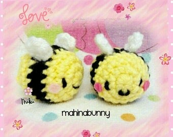 Cute Amigurumi Bee Plush Cute Crochet Bee Toy Bumble Bee