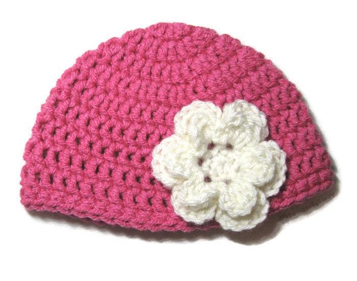 CLEARANCE Crochet Baby Girl Hat Baby Girl Hat Newborn