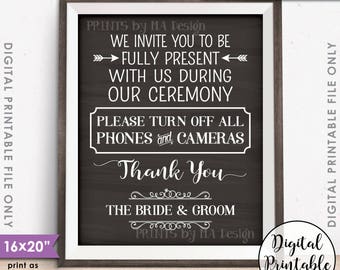 unplugged wedding sign free