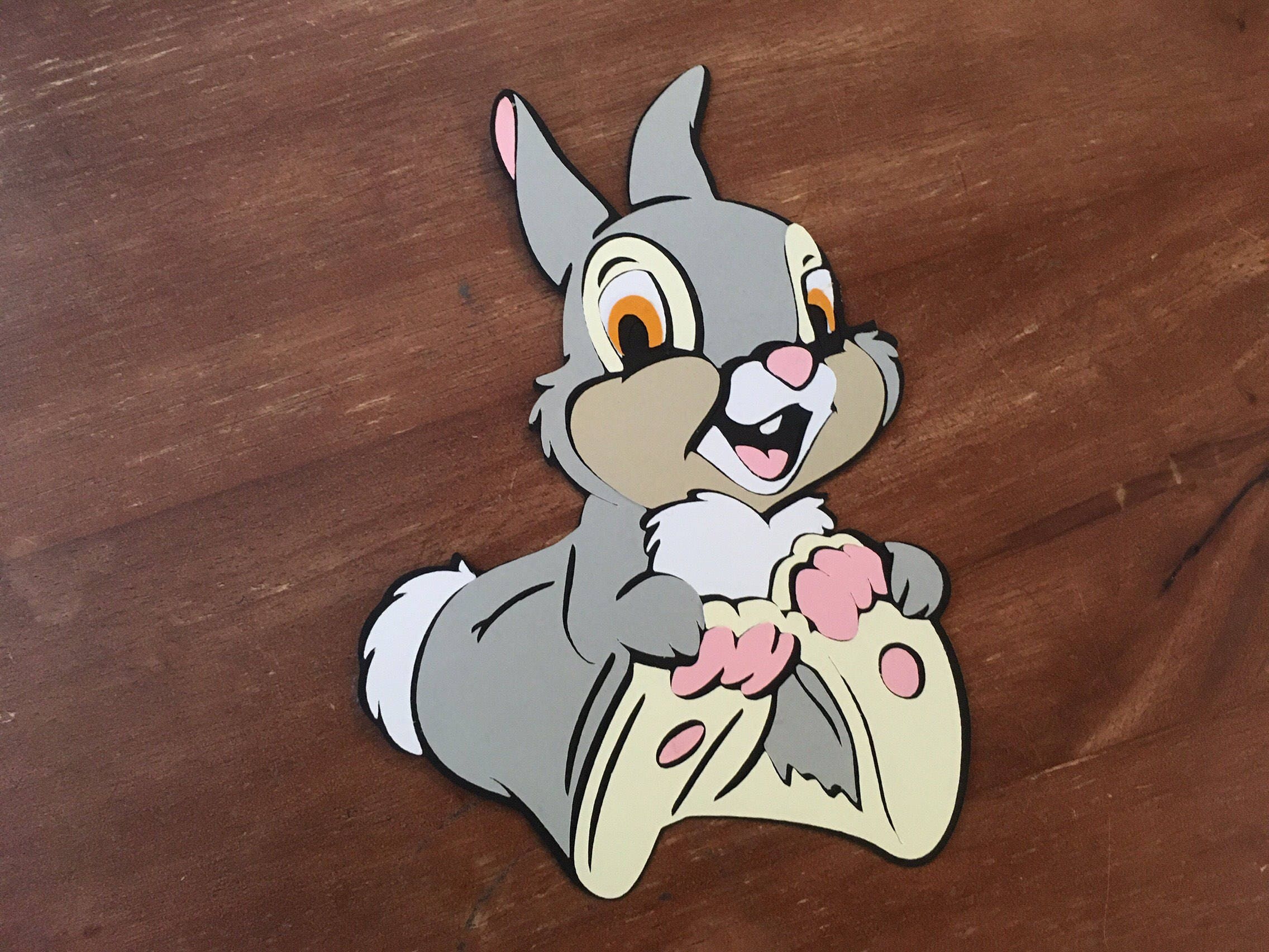 Thumper die cut from Bambi