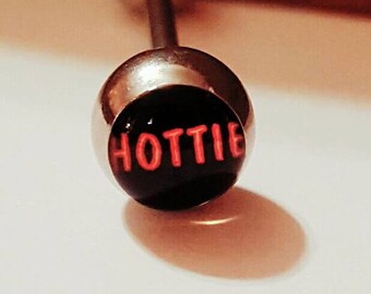 Tongue Ring "Hottie"