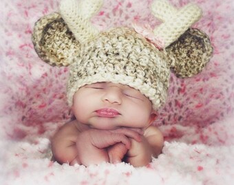 Baby Deer Outfit - Woodland Nursery - Woodland Baby Shower - Costumes For Babies - Baby Shower Gift - Newborn Deer Outfit - New Mom Gift