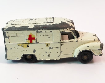 Matchbox Car Toy Truck Toy Car Vintage Toy Diecast Cars Vintage Cars Lesney Matchbox Ambulance Series No 14 Lomas Ambulance Diecast Truck