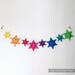 DIY Christmas tree garland Printable Christmas tree