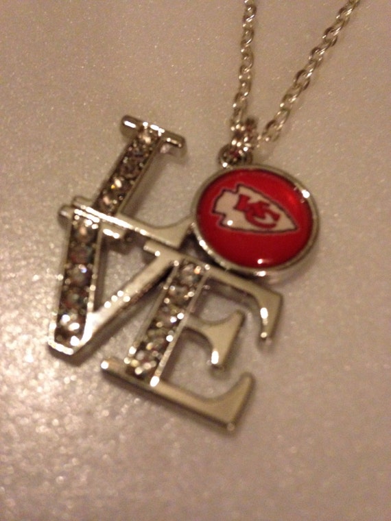 Jewelry Necklace Kansas City Chiefs KC Chiefs jewelry