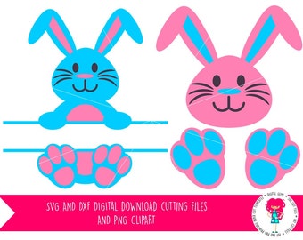 Download Bunny Rabbit Face Easter SVG / DXF Cutting Files For Cricut