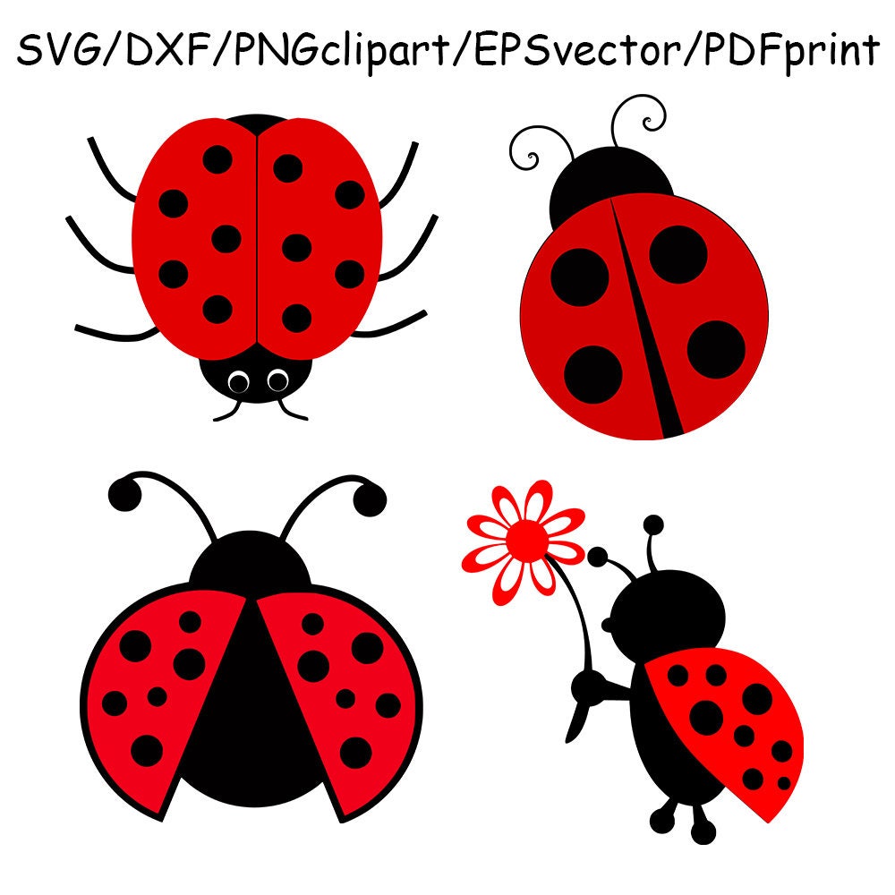 Download Ladybug SVG ladybug DXF ladybug clipart cut file cricut