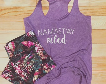 Namast'ay Oiled Essential Oils Tank Top