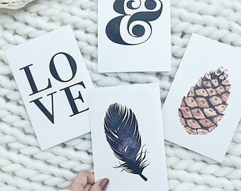 Keep it simple Scandi postcard collection