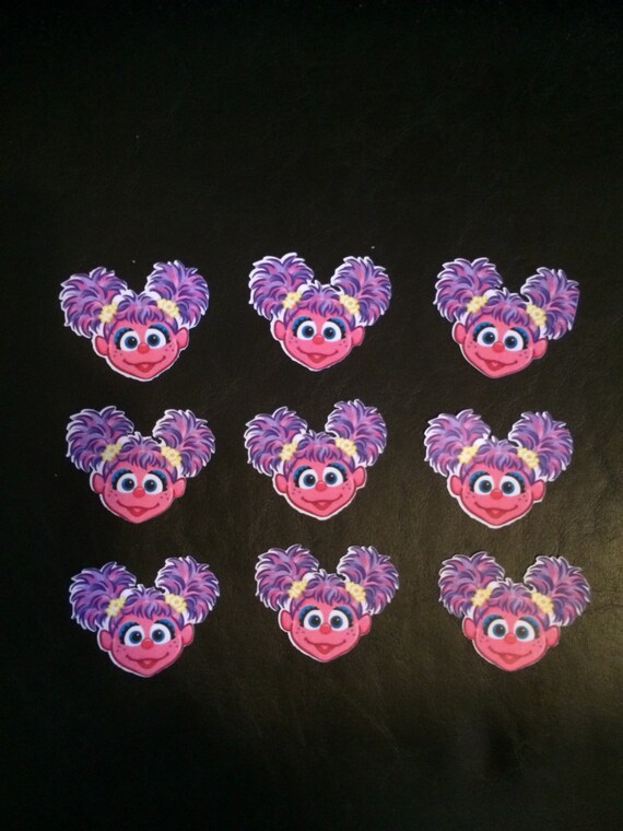Abby Cadabby or Sesame Street Cut outs 12