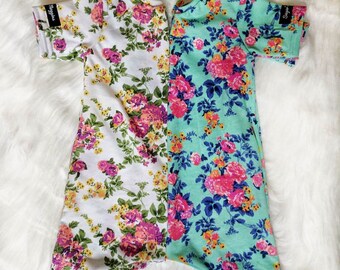 Baby Clothing Set ~ Romper Set ~ Baby Girl Romper Set ~ Newborn Hospital Clothing Set ~ Floral Baby Clothing Set ~ Floral Baby Romper