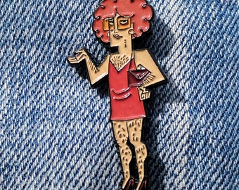 Powerpuff Girls Professor Utonium Enamel Lapel Pin