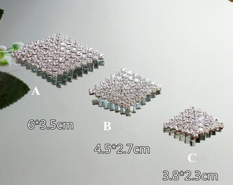 Diamond sparkling diamond pin wedding dress DIY material Suit Dress Lady brooch